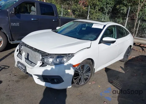 2017 Honda Civic Ex-T from USA, damaged, VIN 19XFC1F3XHE020963